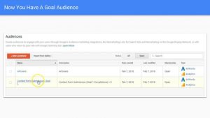 analytics remarketing audiences slide 